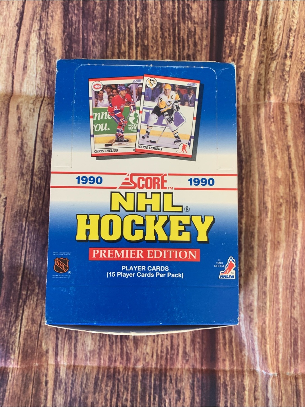 NEW Score 1990 Premier Edition NHL Hockey Player Cards 36 Packs-15 Cards per Pk